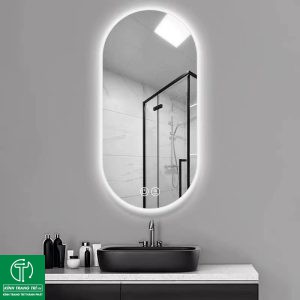 Gương đèn Led Hình Bầu Dục