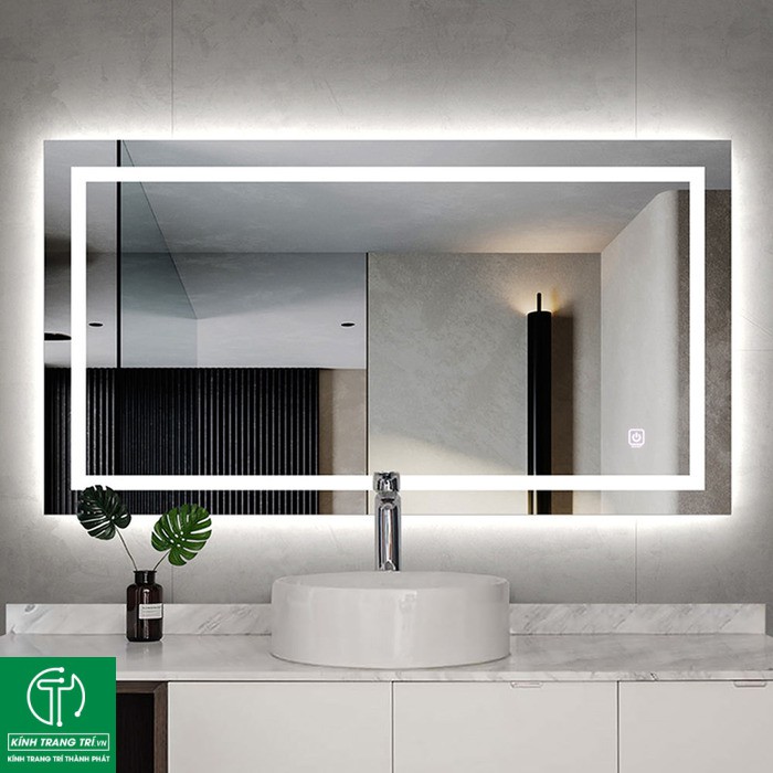Gương đèn Led Hình Chữ Nhật