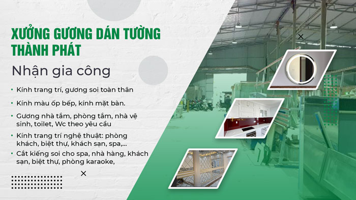 Xưởng Gương Dán Tường